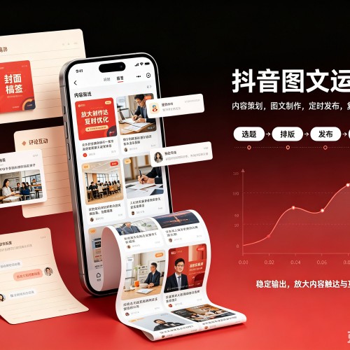 琼海抖音图文代运营服务